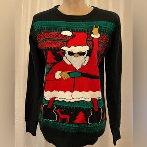 Funny Holiday Santa Claus sweater